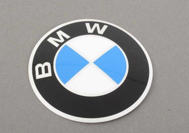 BMW E12 ratų centro stebulės emblema su ženkliuku Originalus 36131181104