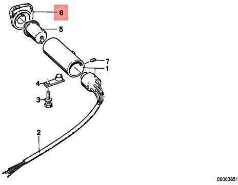 BMW E23 E24 E28 518 518i 520i 524td 525e 525i 528e dangtelis 32321151726 Originalus