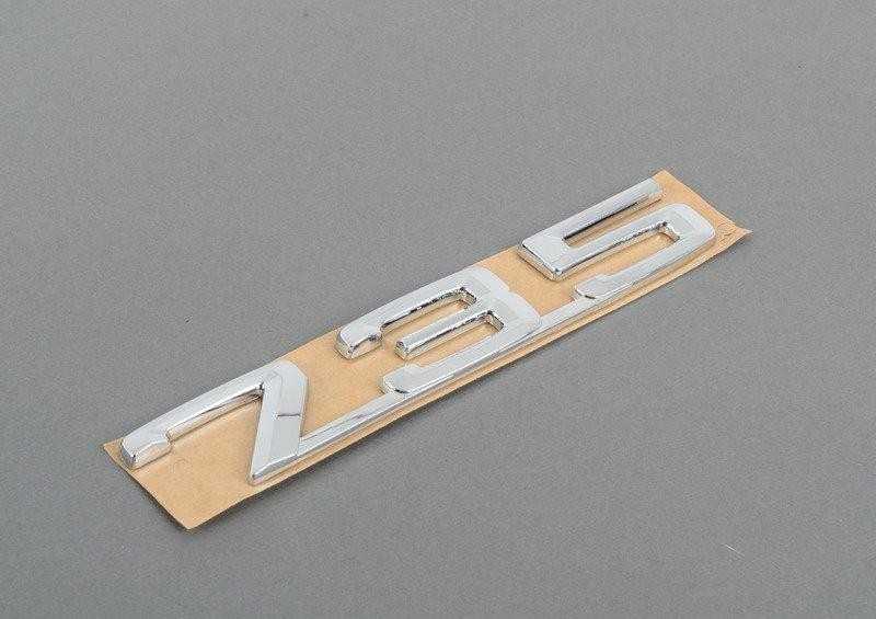 BMW E23 E32 emblema, priklijuota prie galinės dalies, originali 51141920782