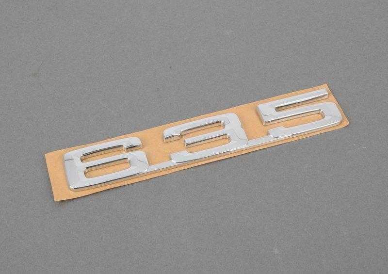 BMW E24 Bagazinės dangtis Emblėmȧs Ženklo Logotipas Originalus 51141920779