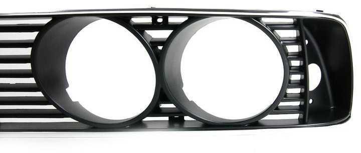 BMW E24 priekinio kairiojo žibinto apdailos grotelės originalios 51131838751