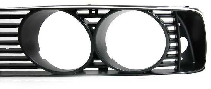 BMW E24 priekinio kairiojo žibinto apdailos grotelės originalios 51131838751