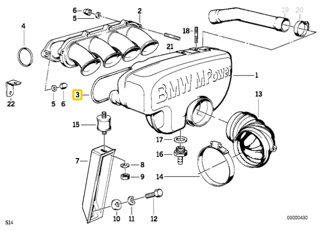 Bmw E30 3 O Žiedo Ratas 1985 1991 Originalus 11611307766