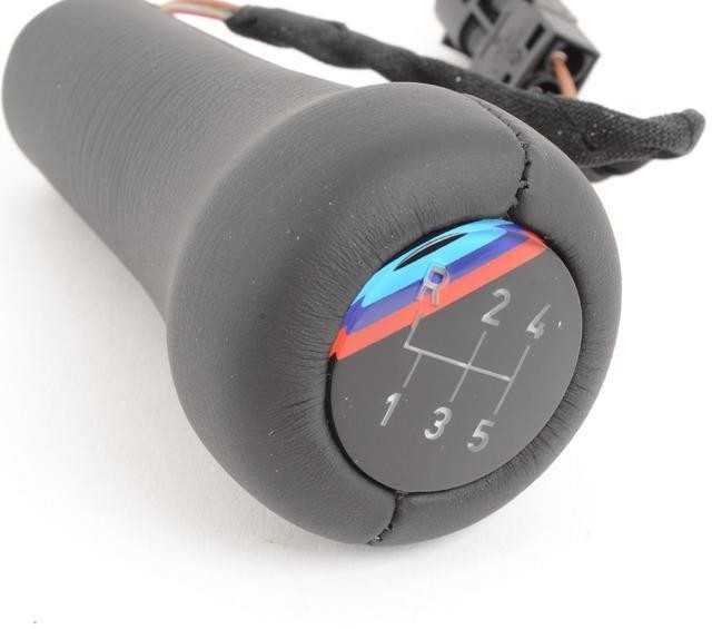 BMW E30 3 Schaltknopf Leder Beleuchtet Originalus 25112230899