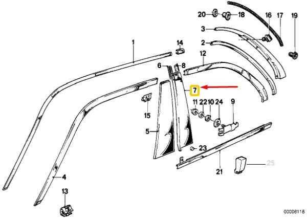 Bmw E30 Dešinysis Dangtis 1981 1991 Originalus 51131922744