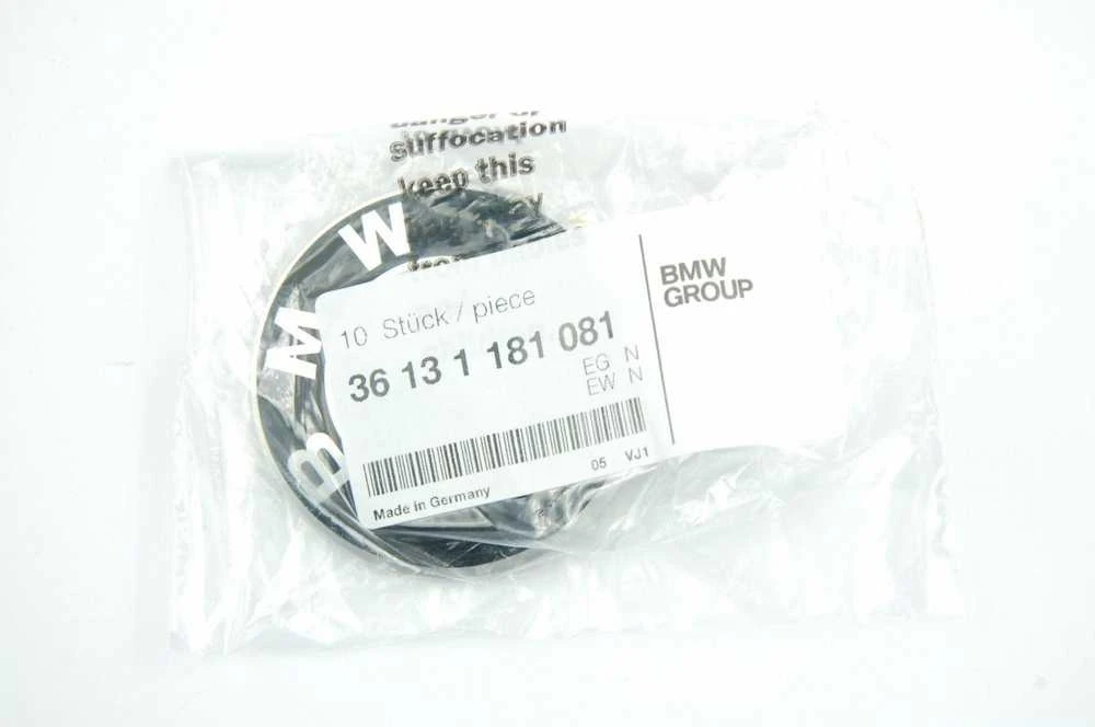BMW E30 E32 emblema lipdukas ratų centriniam dangteliui originalus 36131181081