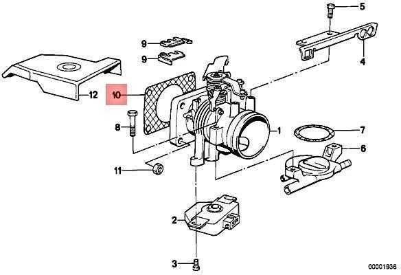 BMW E30 E34 Dichtung Asbestfrei Originalus 13541709714