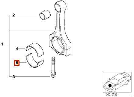 BMW E30 E36 E39 E46 E83 330Ci X5 325i ORIGINAL Varžtas sujungimo guolis Raudonas