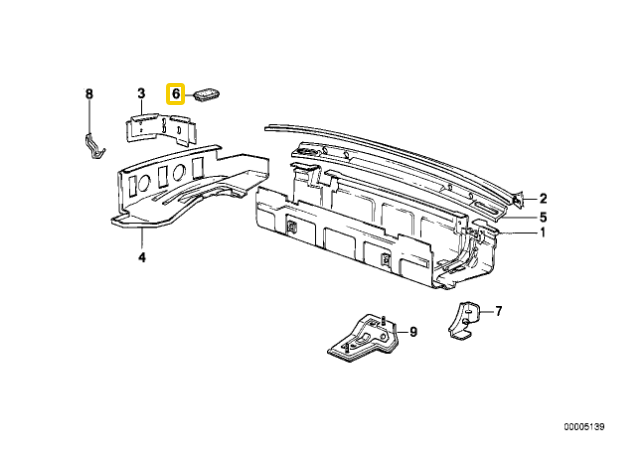 Bmw E30 E36 Verschlussstopfen Originalus 51711937406