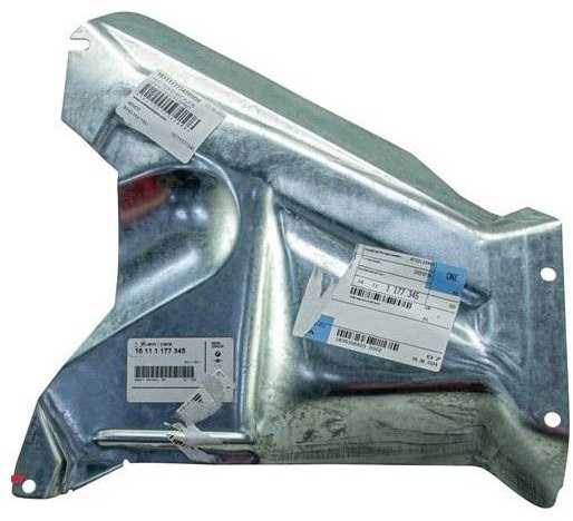 BMW E30 karščiui atspari plokštelė Originali 16111177345