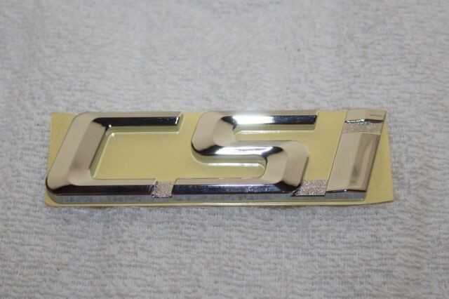 BMW E31 850CSi Coupe emblema CSI priklijuota galinė originali 51148165173