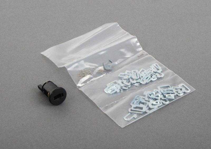 BMW E31 E32 E34 pirštinių dėžutės užrakto cilindro remonto rinkinys originalus 51169061388