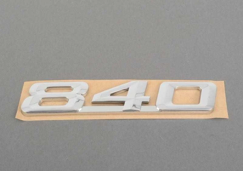 BMW E31 emblema, priklijuota gale Originali 51148152860