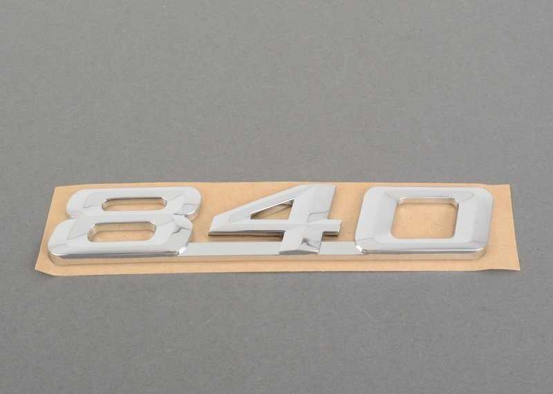 BMW E31 emblema, priklijuota gale Originali 51148152860