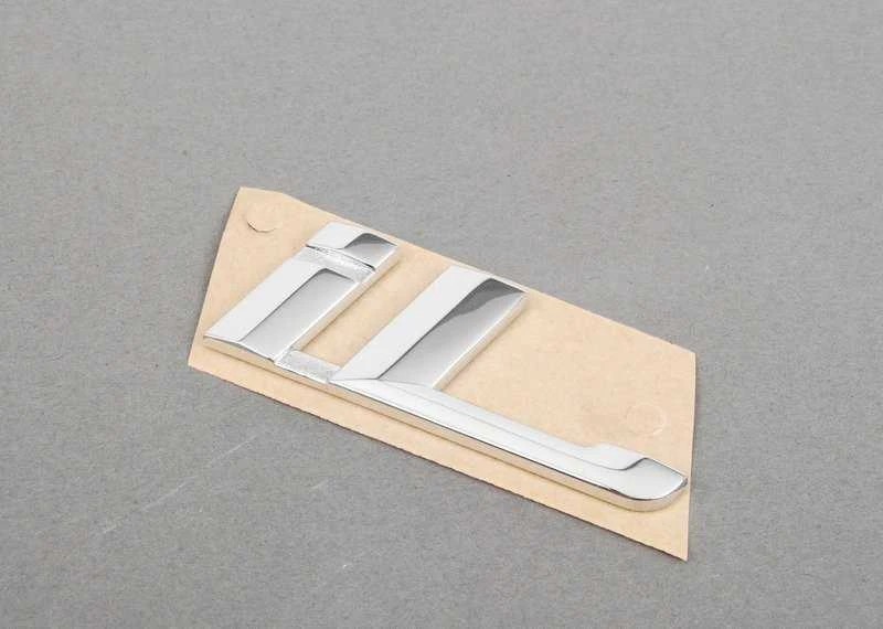 BMW E32 E38 emblema, priklijuota prie galinės dalies, originali 51148136273