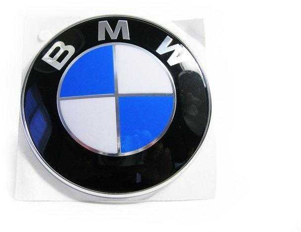BMW E32 E53 bamperio dangčio emblema originali 51148123297