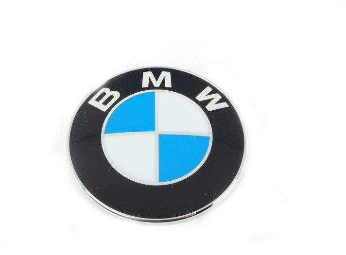 BMW E32 E53 bamperio dangčio emblema originali 51148123297
