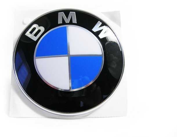 BMW E32 E53 bamperio dangčio emblema originali 51148123297