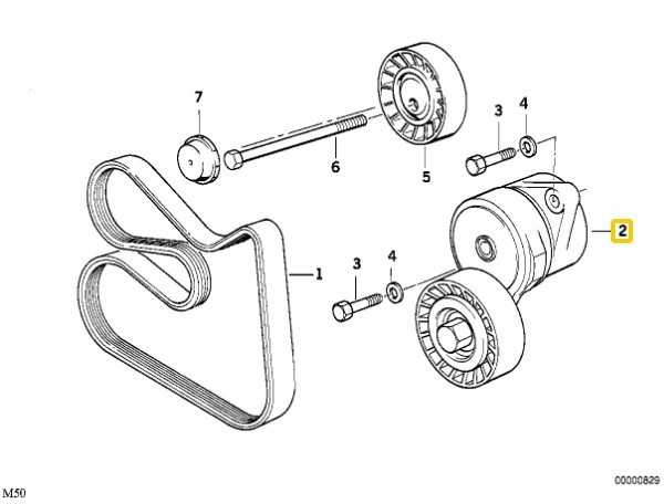 BMW E34 E36 E38 E39 hidraulinis diržo įtempiklis originalus 11287838797