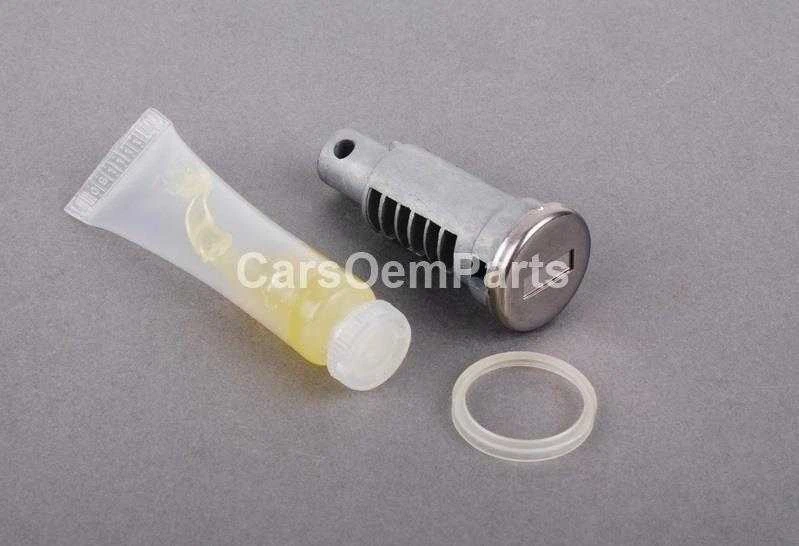 BMW E34 E36 priekinių durų užrakto cilindro kairės pusės remonto komplektas originalus 51218203099