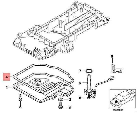 BMW E34 E39 E32 E32 E38 E31 apatinio variklio tepalo skyriaus tarpiklis originalus 11131436324