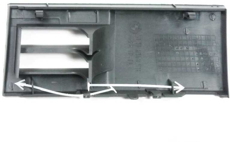 BMW E34 priekinio bamperio apdailos dangtelis Dešinysis originalus 5111816168918