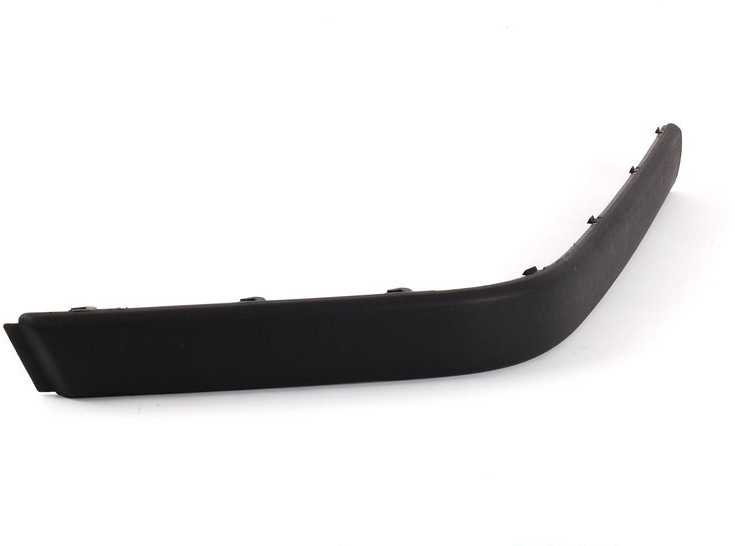 BMW E34 Priekinis Europos Bamperio Dešinės Pusės Apdailos Juostelė Originali 51111944178