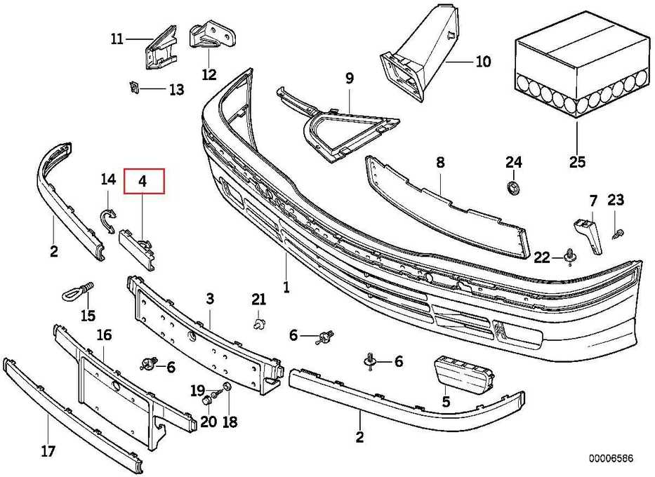 Bmw E36 3 Abdeckung 1990 1999 Originalus 51111960708