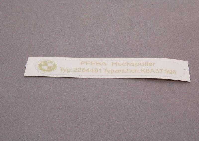 Bmw E36 3 Befestigungsteile Originalus 51712489686