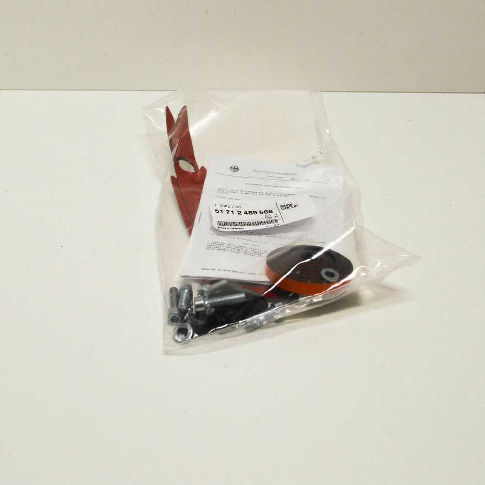 Bmw E36 3 Befestigungsteile Originalus 51712489686