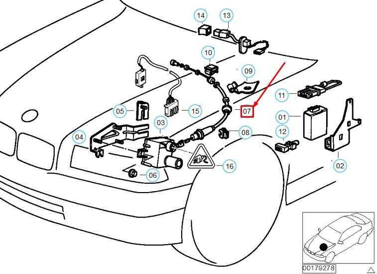 Bmw E36 3 Gaztaiko Valdymo Bowdenzug Originalus 65712228748