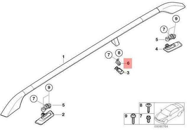 Bmw E36 Adapteris Mitte Links 51138183317
