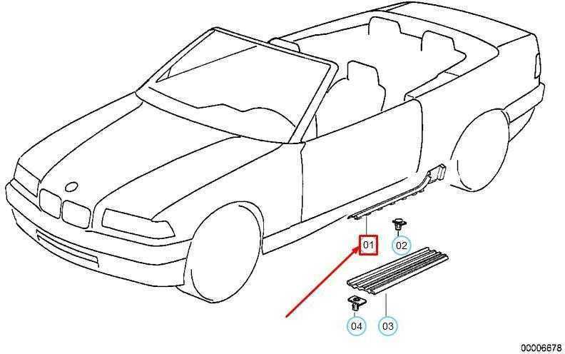 Bmw E36 Kabrioletas Apdailos Skydelis Apatinė Dešinė Originalus 51478165992
