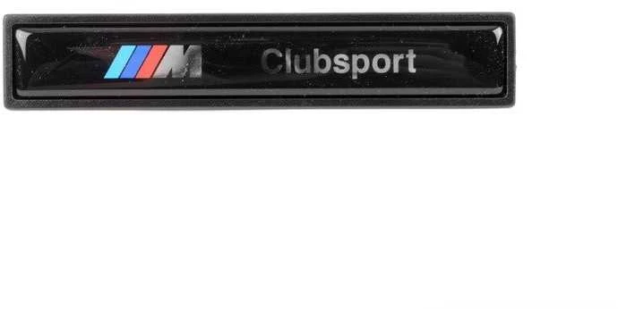 BMW E36 "Clubsport Trim" ženkliukas originalus 51132495560