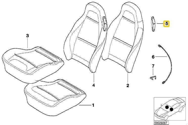 BMW E36 dešinės pusės saugos diržų vadovas originalus 52108410506