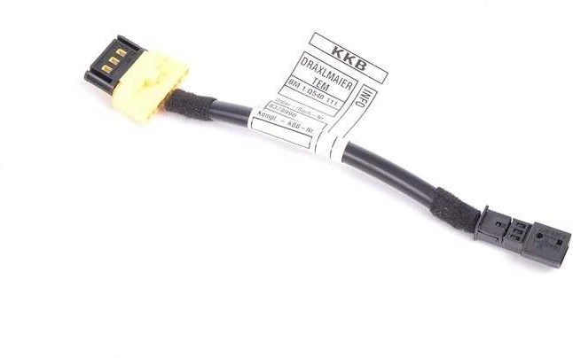 BMW E36 E38 E39 Sedanas Saugaus krepšio jutiklio adapterio laidas originalus 65778378990
