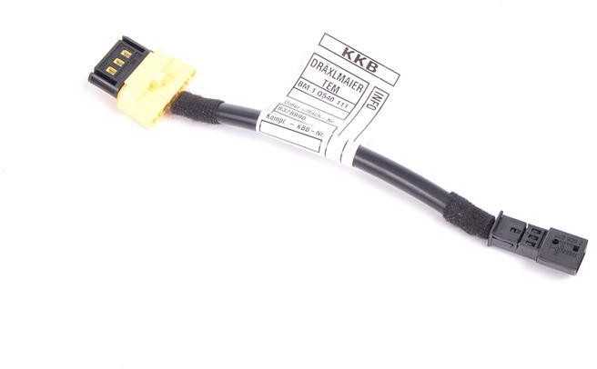 BMW E36 E38 E39 Sedanas Saugaus krepšio jutiklio adapterio laidas originalus 65778378990