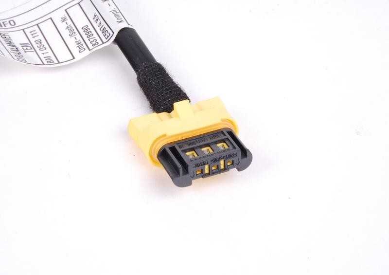 BMW E36 E38 E39 Sedanas Saugaus krepšio jutiklio adapterio laidas originalus 65778378990