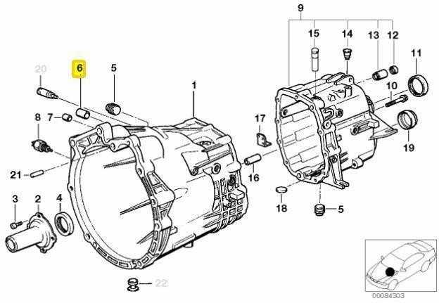 BMW E36 E46 Pasirinkimo veleno mova originali 23117533395