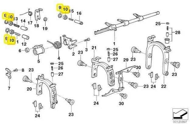 BMW E36 E46 Pasirinkimo veleno mova originali 23117533395