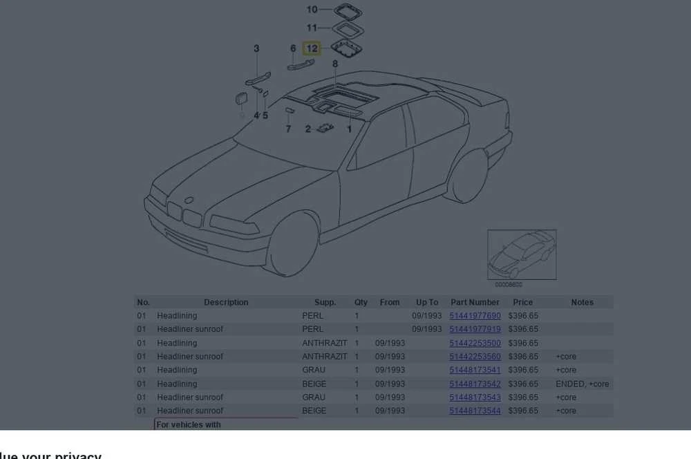 Bmw E36 E46 Radijo Burglar Alarmo Dangtelis Originalus 51448213958