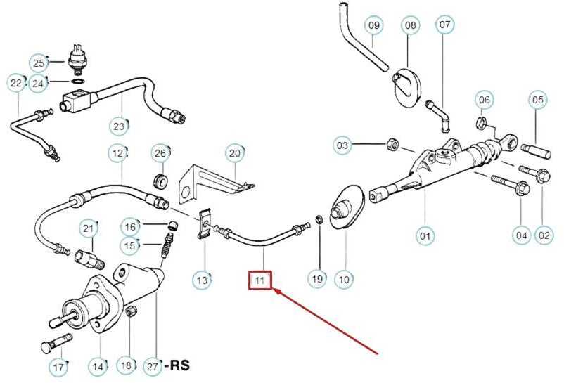 BMW E36 sankabos pagrindinio vamzdelio priverstinio įjungimo žarna Originali 21521162151