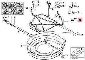 Bmw E36 Z3 Verschlussdeckel 1993 2000 Originalus 51718185177