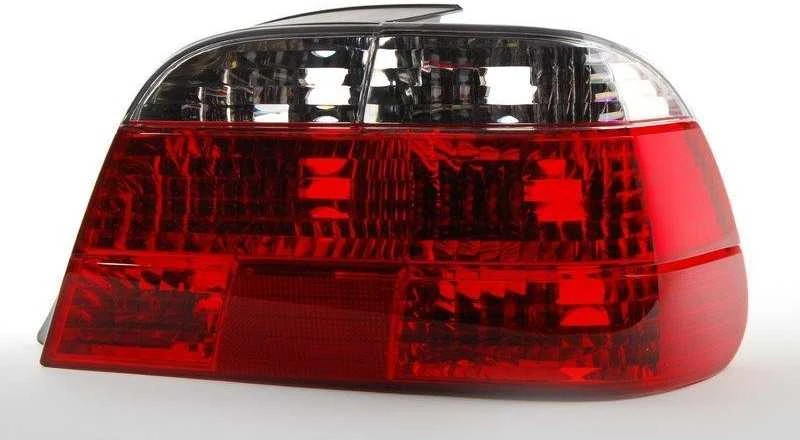 BMW E38 7 serijos originalus dešinysis galinis žibintas su baltu posūkio signalu 740i 740iL 750iL NAUJAS
