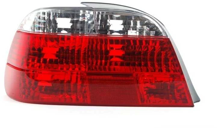 BMW E38 7 serijos originalus kairysis galinis žibintas su baltu posūkiu 740i 740iL 750iL NAUJAS