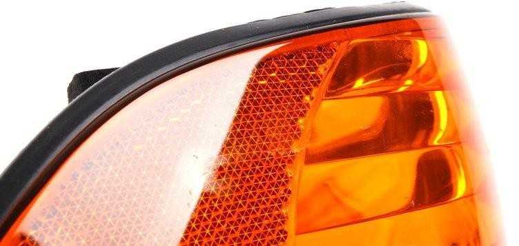 BMW E38 7 serijos originalus priekinis dešinysis posūkio signalas su geltonu objektyvu NAUJAS