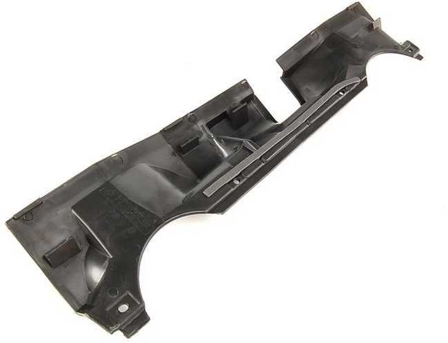 BMW E39 5 Abschlusswand Motorraum Mitte Originalus 51718157446