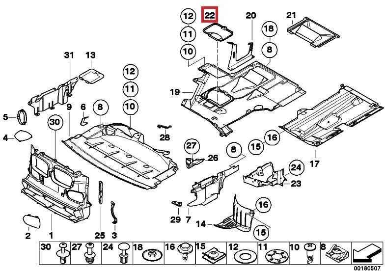 Bmw E39 5 Deckel Unterbodenverkleidung Originalus 51718240511