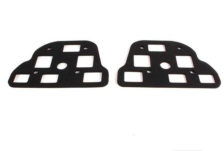 BMW E39 galinių žibintų tarpiklių rinkinys originalus 63212161597
