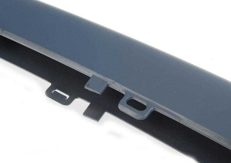 BMW E39 priekinio bamperio centro grotelių apdaila Originali 51117893048